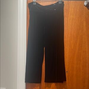 Elegant Black Velvet Pants size L